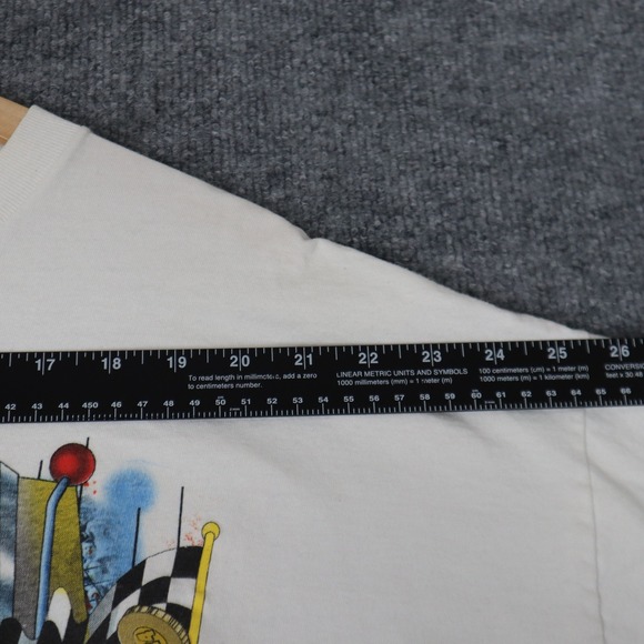 Vintage 90s Jeff Gordon Chase Authentics Graphic Shirt Mens XL NASCAR - Picture 8 of 12